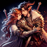 Fantasy RPG gaming icon